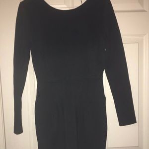 Dynamite scuba tulip dress with black zip